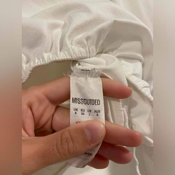 Women’s White Bodysuit from MISSGUIDED US size 2 - Picture 2 of 5